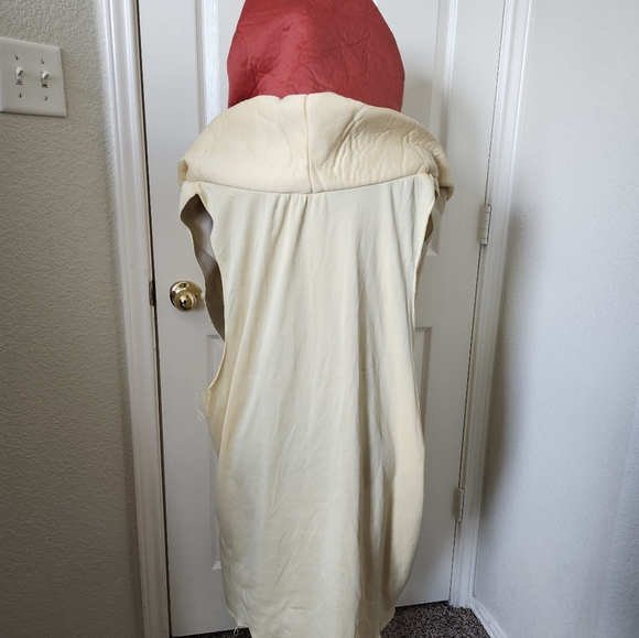 Spirit Hot Dog Costume Frankfurter With Mustard And Bun - M Mens - Picture 10 of 13